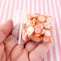 Large Pink Sprinkled Doughnut Polymer Clay Slices,Fake Dessert jocad (Bag: 15 Grams)