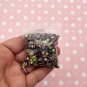 Cute Back to School Sprinkle Mix, School Bus, Polymer Faux jocad (Bag: 30 Grams)