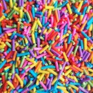 RAINBOW MIX Polymer Clay Fake Sprinkles jocad (Container: Approx. 4-5 Grams) RAINBOW MIX Polymer Clay Fake Sprinkles jocad (Container: Approx. 4-5 Grams)