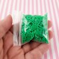 Grass Green Long Polymer Clay Fake Sprinkles jocad (Bag: 15 Grams)