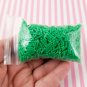 Grass Green Long Polymer Clay Fake Sprinkles jocad (Bag: 15 Grams)