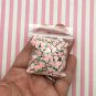 Small Pink Peach Polymer Clay Fruit Sprinkles, Nail Art Slices, Faux, Miniature (Bag: 15 Grams)