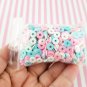 Cotton Candy Floss Loop Polymer Clay Dessert Candy Slice Sprinkles, Nail Art Slices (Bag: 15 Grams)