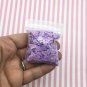 BITCH Nasty Mean Purple Conversation Hearts, Anti Valentine, Polymer Clay Heart (Bag: 15 Grams)