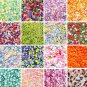 Variety Fake Polymer Clay Sprinkle Sets, Assorted Polymer Clay Sprinkles, Glitters (Bag: 5)