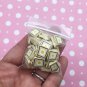 Large Egg Toast Polymer Clay Food Slice Non Edible Sprinkles, Faux Bread  (Bag: 30 Grams)