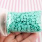 Teal Blue Chip Polymer Clay Round Confetti Circles, Fake Sprinkles (Bag: 15 Grams)