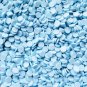 Light Blue Chip Polymer Clay Round Confetti Circles, Fake Sprinkles (Bag: 15 Grams)