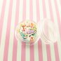 TOO SWEET Mouse Ears Mix, Pastel Sprinkles with White Mouse Ears, Polymer Clay (Bag: 15 Grams)