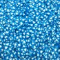 Gradient Blue Polymer Clay Heart Sprinkles, NON EDIBLE Valentines Fake (Bag: 15 Grams)