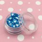 Gradient Blue Polymer Clay Heart Sprinkles, NON EDIBLE Valentines Fake (Bag: 15 Grams)