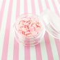 PASTEL PINK Polymer Clay Flower Sprinkles, Fake Sprinkles (Bag: 15 Grams)