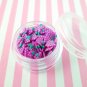 Polymer Clay Grape Slices, Nail Art Slices, Faux Fruit, Miniature Fruit (Bag: 15 Grams)