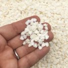 Gradient White Polymer Clay Heart Sprinkles, Fake Sprinkle Nail Slices (Bag: 15 Grams)