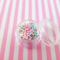 Sugar, Spice, everything Nice, Pastel Pink, Blue, and Green with Star Sprinkles (Bag: 15 Grams)