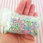 Sugar, Spice, everything Nice, Pastel Pink, Blue, and Green with Star Sprinkles (Bag: 15 Grams)