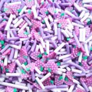 GRAPE SODA Mix Purple and Grape Sprinkles, Polymer Clay Fake Sprinkles (Bag: 15 Grams) GRAPE SODA Mix Purple and Grape Sprinkles, Polymer Clay Fake Sprinkles (Bag: 15 Grams)