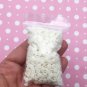 Glow in the Dark White Chip Polymer Clay Round Confetti Circles, Fake Sprinkles (Bag: 15 Grams)