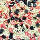 Isa Piece a Pie Sprinkle Mix, Pizza Sprinkles, Faux Sprinkle Mix (Bag: 15 Grams)