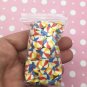 Larger Beach Ball Polymer Clay Round NON EDIBLE Confetti Sprinkles, Fake Sprinkles (Bag: 30 Grams)