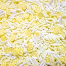 LEMON POUND CAKE Mix Pastel Yellow Lemon Polymer Clay Fake Sprinkles (Bag: 15 Grams)