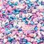 Multicolor Heart Sprinkle Mix, Valentines Day Polymer Clay Fake Sprinkles (Bag: 15 Grams)