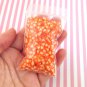 Polymer Clay strawberry Fruit Slices, Nail Art Slices, Faux, Miniature (Bag: 15 Grams)