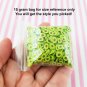 Polymer Clay strawberry Fruit Slices, Nail Art Slices, Faux, Miniature (Bag: 15 Grams)