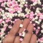 Neapolitan Chocolate Polymer Clay Chunks, NON EDIBLE, Faux Chocolate Chips Cubes (Bag: 30 Grams)