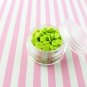 Acid Green Polymer Clay Round Confetti Sprinkles, Rounds, Fake Sprinkles (Bag: 15 Grams)