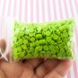 Acid Green Polymer Clay Round Confetti Sprinkles, Rounds, Fake Sprinkles (Bag: 15 Grams)