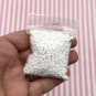 Mini White Chocolate Chip Polymer Clay Round Confetti Circles (Bag: 15 Grams)