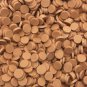 Larger Size Mocha Butterscotch Chip Polymer Clay Round Confetti Circles (Bag: 30 Grams)