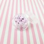 Pastel Purple Chip Polymer Clay Round Confetti Circles, Fake Sprinkles (Bag: 15 Grams)