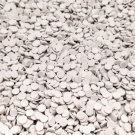 Grey Candy Chip Polymer Clay Round Confetti Circles, Fake Sprinkles (Bag: 15 Grams)