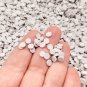 Grey Candy Chip Polymer Clay Round Confetti Circles, Fake Sprinkles (Bag: 15 Grams)