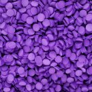 Dark Purple Chip Polymer Clay Round Confetti Circles, Fake Sprinkles (Bag: 15 Grams)