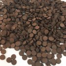 Chocolate Chip Polymer Clay Circles, Round Confetti, Fake Sprinkles (Bag: 15 Grams)