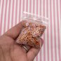 Small Peanut Butter and Jelly Bread Toast Polymer Clay Non Edible Sprinkles (Bag: 15 Grams)