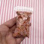 Small Peanut Butter and Jelly Bread Toast Polymer Clay Non Edible Sprinkles (Bag: 15 Grams)