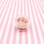 Peach Polymer Clay Fruit Slices, Nail Art Slices, Faux, Miniature (Bag: 15 Grams)