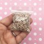 Mini Marbled Speckled Toffee Donut, Loop Polymer Clay NON EDIBLE Dessert Sprinkles (Bag: 15 Grams)