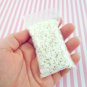 White Polymer Clay Heart Sprinkles, Valentines Day Fake Sprinkles (Bag: 15 Grams)
