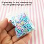 White Polymer Clay Heart Sprinkles, Valentines Day Fake Sprinkles (Bag: 15 Grams)