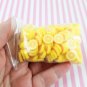 Large Polymer Clay Lemon Fruit Slices, Nail Art Slices (Bag: 30 Grams)