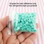 Mint Green Polymer Clay Round Confetti Sprinkles, Fake Sprinkles (Bag: 15 Grams)