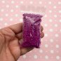Red Violet Polymer Clay Fake Long Sprinkles (Bag: 15 Grams)
