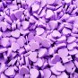 Larger Size Pale Purple Polymer Clay Assorted Heart Sprinkles (Bag: 30 Grams)
