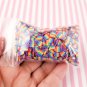 Kawaii Rainbow Pride Flag Polymer ClaySlices, Faux sprinkles, Rainbow Cabochons (Bag: 15 Grams)