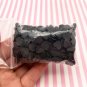Larger Size Black Polymer Clay Assorted Heart Sprinkles, Heart Nail Art Slices (Bag: 15 Grams)